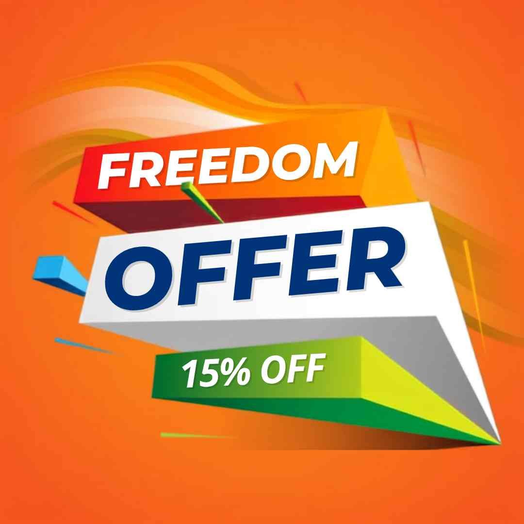 Independence Day 15% Off (4)