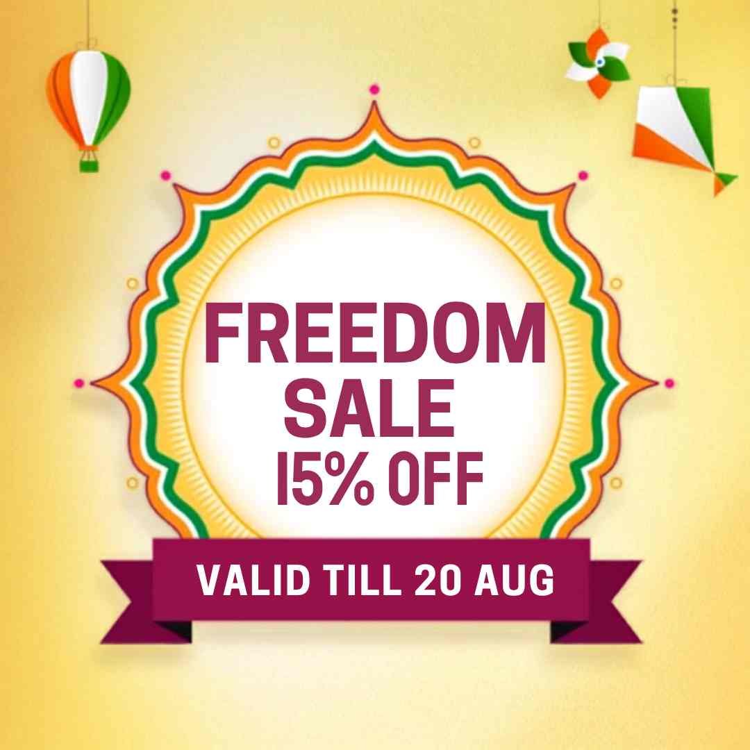 Independence Day 15% Off